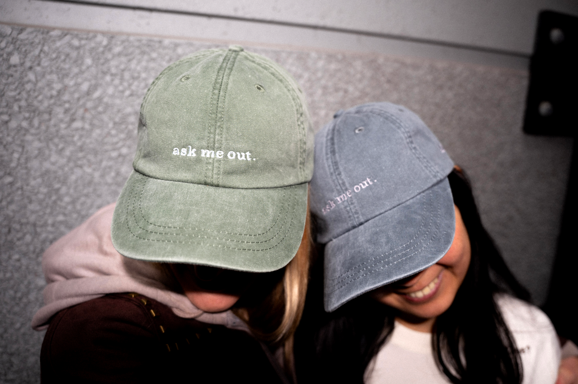 'Ask Me Out' Hats